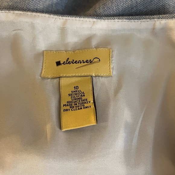 Anthropologie Elevenses Very special skirt w/embroidered BIRDS! on hem -so cute! - Picture 7 of 7